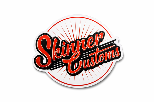 3" Skinner Customs Sticker
